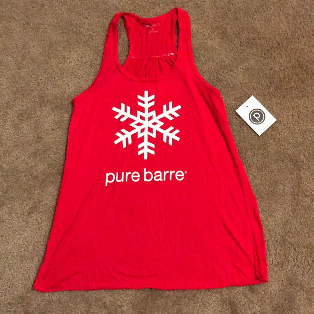 Pure Barre Snowflake Tank